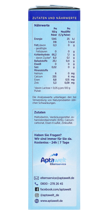 APTAMIL Anti-Reflux Andickungsmittel Pulver