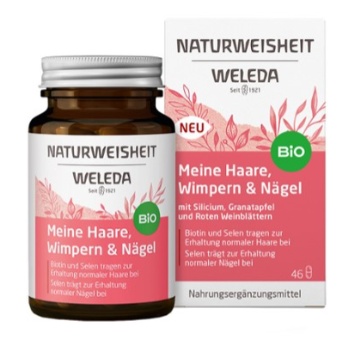 WELEDA Naturweisheit Meine Haare Wimpern&Nägel Kps